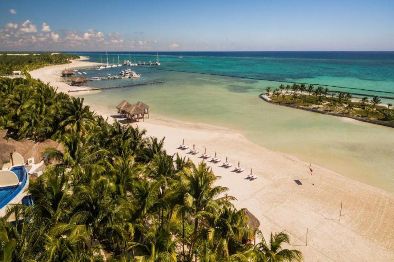 El Dorado Maroma Catamaran, Cenote & More Inclusive (Adults Only) Punta Maroma Bagian luar foto